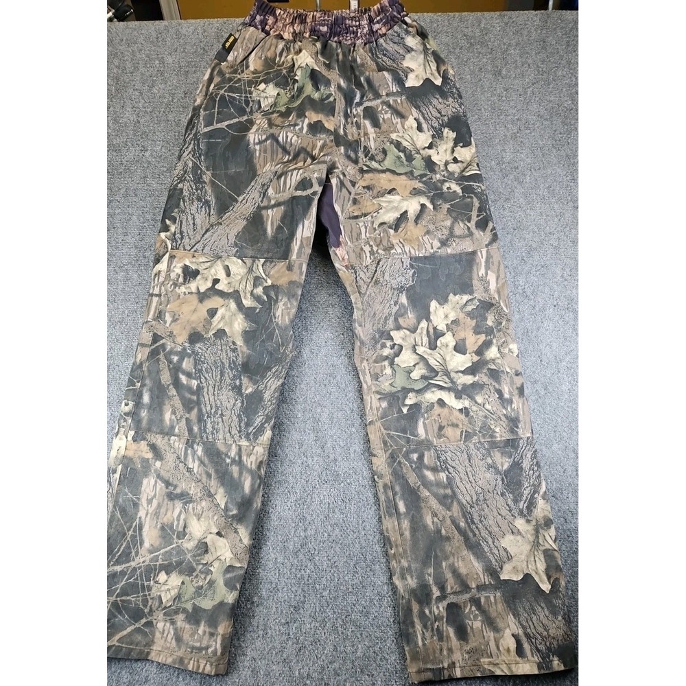 Cabela's Mens Size Medium Tall Lined Gore-Tex Camo Hunting Pants Made USA 1472